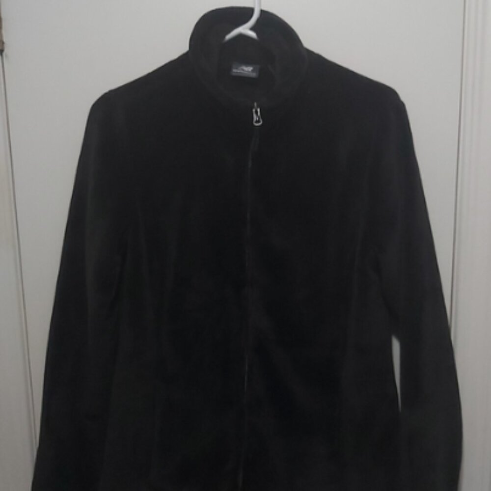 New Balance black cozy zip up jacket, size medium (M)